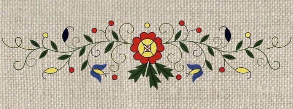 PIĘKNO KASZUBSKIEGO HAFTU